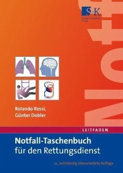 Notfall-Taschenbuch für den Rettungsdienst - Rossi, Rolando;Dobler, Günter