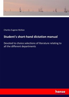 Student's short-hand dictation manual