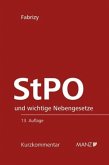 Strafprozessordnung - StPO Strafprozessordnung - StPO
