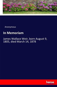 In Memoriam - Anonymous