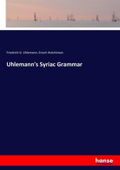 Uhlemann's Syriac Grammar