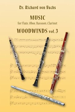 Cover Music for Flute, Oboe, Bassoon, Clarinet Woodwinds Vol. 3 (eBook, ePUB)