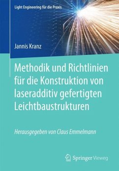 Methodik und Richtlinien für die Konstruktion von laseradditiv gefertigten Leichtbaustrukturen - Kranz, Jannis