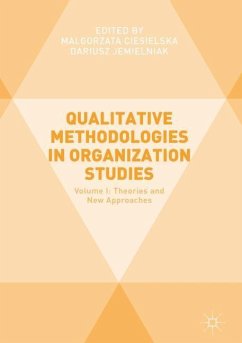 Qualitative Methodologies in Organization Studies