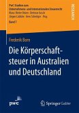 Die Körperschaftsteuer in Australien und Deutschland