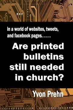 Cover Are printed bulletins still needed in the church? (eBook, ePUB)