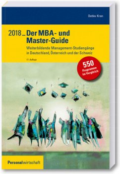 Der MBA- und Master-Guide 2018 - Kran, Detlev