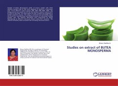 Studies on extract of BUTEA MONOSPERMA
