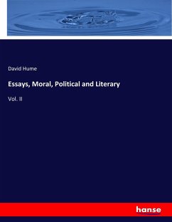 Essays, Moral, Political and Literary - Hume, David