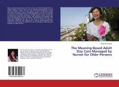 The Meaning-Based Adult Day Care Managed by Nurses for Older Persons