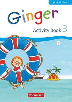 Ginger - Early Start Edition 3. Schuljahr - Activity Book mit Audio-CD, Minibildkarten und Faltbox - Kraaz, Ulrike;Hollbrügge, Birgit;Simon, Christel