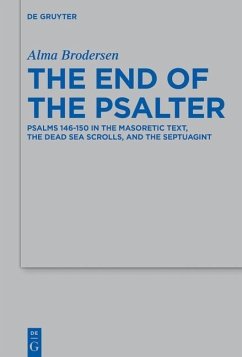 The End of the Psalter (eBook, PDF) - Brodersen, Alma