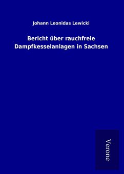 Bericht über rauchfreie Dampfkesselanlagen in Sachsen - Lewicki, Johann Leonidas