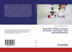 Sano-Gam Media recovery of Gram+ and Gram- cold shocked bacteria