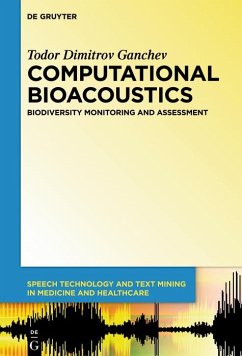 Computational Bioacoustics (eBook, ePUB) - Ganchev, Todor