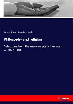 Philosophy and religion - Hinton, James;Haddon, Caroline
