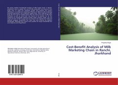 Cost-Benefit Analysis of Milk Marketing Chain in Ranchi, Jharkhand