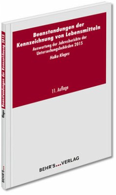 Beanstandungen der Kennzeichnung von Lebensmitteln - Klages, Heiko