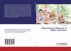 Organizational Behavior in Higher Education