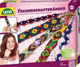 LENA® 42686 - Freundschaftsbänder Bastelset, Komplettset zum Flechten von Armbändern