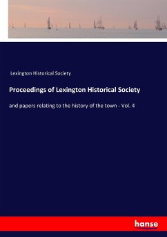 Proceedings of Lexington Historical Society