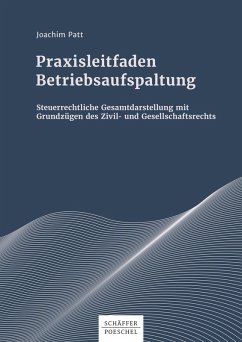 Praxisleitfaden Betriebsaufspaltung (eBook, ePUB) - Patt, Joachim