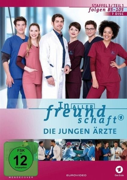 In aller Freundschaft - Die jungen Ärzte - Staffel 3 - Teil 1 (Folgen  85-104) … auf DVD - Portofrei bei bücher.de