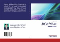 BiCuVOx Oxide Ion Conductor for SOFC Application