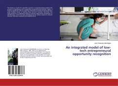 An integrated model of low-tech entrepreneural opportunity recognition