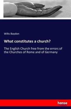 What constitutes a church?