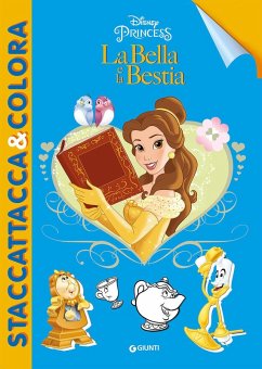 Cover La bella e la Bestia. Staccattacca e colora special. Con adesivi