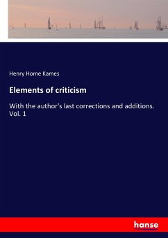 Elements of criticism