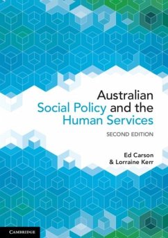 Australian Social Policy and the Human Services (eBook, PDF) - Carson, Ed