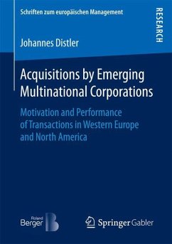 Acquisitions by Emerging Multinational Corporations - Distler, Johannes