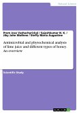 Antimicrobial and phytochemical analysis of lime juice and different types of honey. An overview