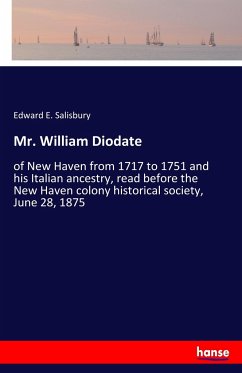 Mr. William Diodate