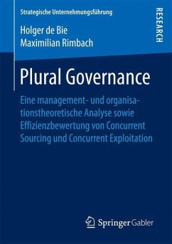 Plural Governance - De Bie, Holger;Rimbach, Maximilian