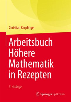 Cover Arbeitsbuch Höhere Mathematik in Rezepten