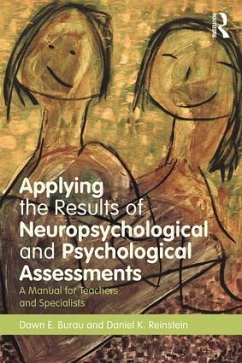 Cover Applying the Results of Neuropsychological and Psychological Assessments