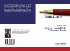 Contract Law & U.S.A. Professional Sports - Ochieng-Omondi, Peter