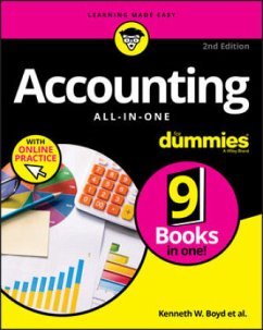 Accounting All-in-One For Dummies, m. 1 Buch, m. 1 Online-Zugang, 2 Teile - Boyd, Kenneth W.