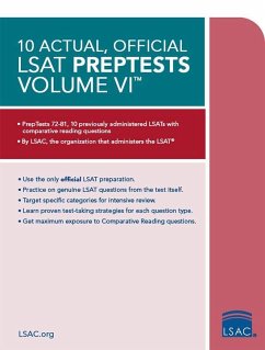 10 Actual, Official LSAT Preptests Volume VI - Council, Law School Admission