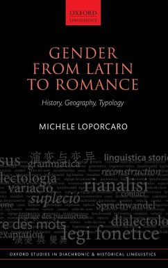 Cover GENDER FROM LATIN TO ROMANCE OSDHL 27 C