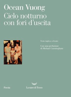 Cover Cielo notturno con fori d'uscita. Testo inglese a fronte