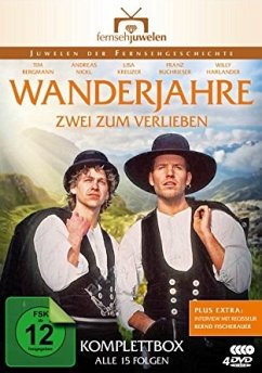 Wanderjahre - Zwei zum Verlieben - Die komplette Serie DVD-Box - Fischerauer,Bernd