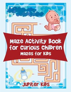 Maze Activity Book for Curious Children - Jupiter Kids