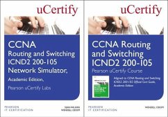 CCNA Routing and Switching Icnd2 200-105 Pearson Ucertify Course and Network Simulator Academic Edition Bundle - Odom, Wendell; Wilkins, Sean