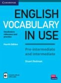 English Vocabulary in Use Pre-Intermediate and Intermediate Book with Answers and Enhanced eBook