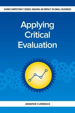 Applying Critical Evaluation - Currence, Jennifer