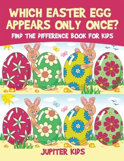 Which Easter Egg Appears Only Once? Find the Difference Book for Kids - Jupiter Kids